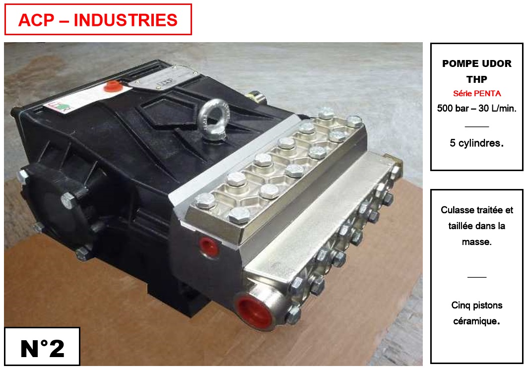 Pompe UDOR SERIE PENTA